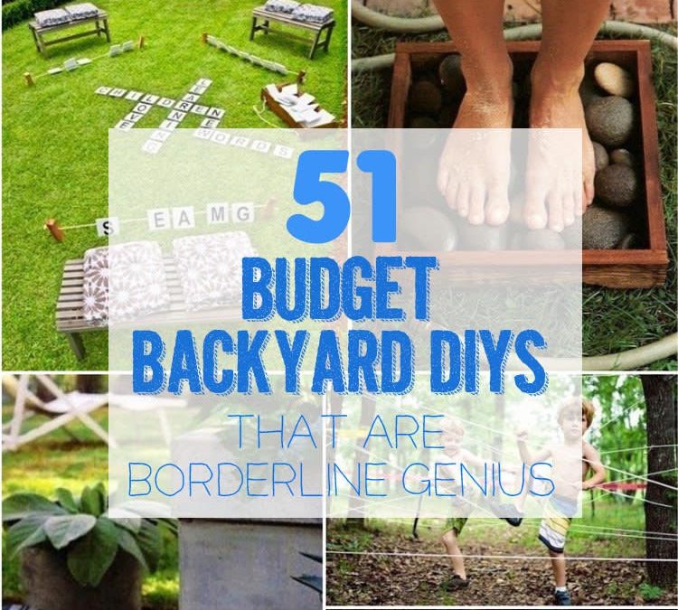 51 Budget Backyard DIYs That Are Borderline Genius