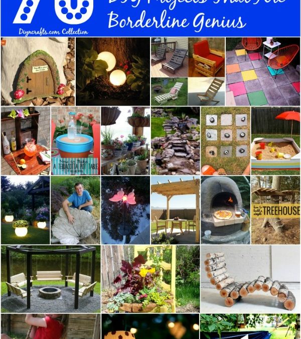 70 Summery Backyard DIY Projects That Are Borderline Genius